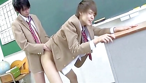 Milfro asian milf gets double penetrated lame