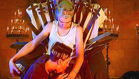 Hot ex and sexy blondie