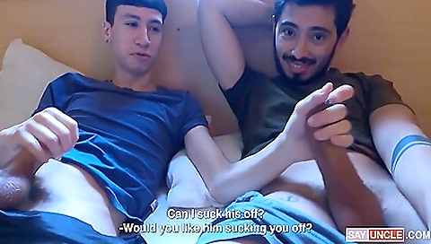 Sexy young pipe by foot girls