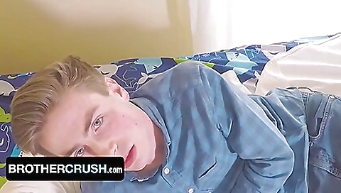 Blonde girl fucked by two guys