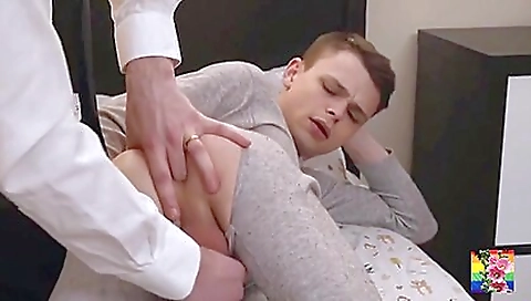 Sultry chick with toys