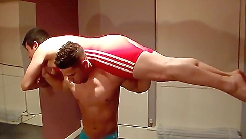 Sexy young blonde shows off her nyloned feet